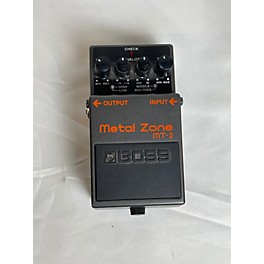 Used BOSS MT2 Metal Zone Distortion Effect Pedal