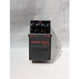 Used BOSS MT2 Metal Zone Distortion Effect Pedal