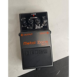 Used BOSS MT2 Metal Zone Distortion Effect Pedal