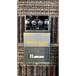 Used BOSS MT2W Metal Zone Waza Craft Effect Pedal