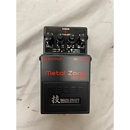 Used BOSS MT2W Metal Zone Waza Craft Effect Pedal