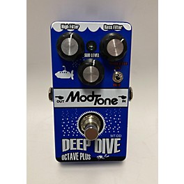 Used Modtone MTDD Deep Dive Octave Plus Effect Pedal