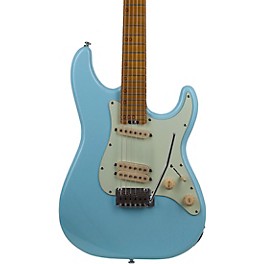 Schecter Guitar Research MV-6 Electric Guitar Super Sonic Blue