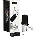 Shure MV7+ Podcast Microphone - White