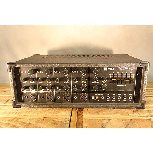 Used TOA MX104 4channel Powered Mixer Guitar Center
