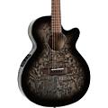 Mitchell MX430QAB Exotic Series Acoustic-Electric Guitar - Midnight Black Edge Burst
