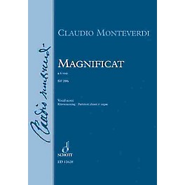 Schott Magnificat A 6 Vocal Score Schott Series