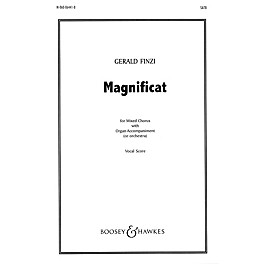 Boosey and Hawkes Magnificat (SATB and Organ) SATB Score composed by Gerald Finzi