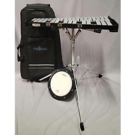Used Majestic Majestic Bell And Practice Pad Kit With Rolling Cart Concert Percussion