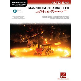 Hal Leonard Mannheim Steamroller Christmas For Alto Sax - Instrumental Play-Along (Bk/Audio)