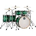 Mapex Mapex Armory Series Exotic Studioease 6-Piece Shell Pack With Deep Toms and 22" Bass Drum Emerald Burst