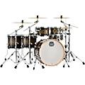 Mapex Mapex Armory Series Exotic Studioease 6-Piece Shell Pack With Fast Toms and 22" Bass Drum Black Dawn