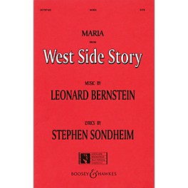 Hal Leonard Maria (from West Side Story) (SATB) SATB Arranged by William Stickles