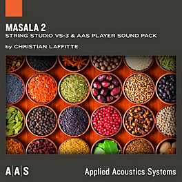 Applied Acoustics Systems Masala 2 - Sound Pack for String Studio VS-3