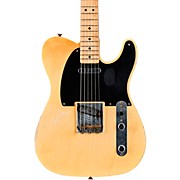 Masterbuilt Limited 70th Anniversary Broadcaster Relic Electric Guitar Faded Nocaster Blonde