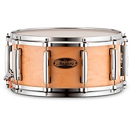 Pearl Masters Maple Pure Snare Drum 14 x 6.5 in. Natural Maple