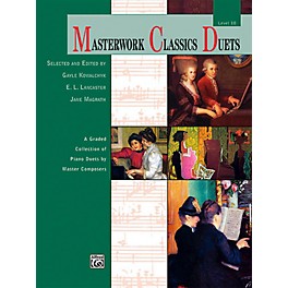 Alfred Masterwork Classics Duets Level 10 Early Advanced / Advanced