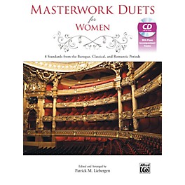 Alfred Masterwork Duets for Women Book & Acc. CD