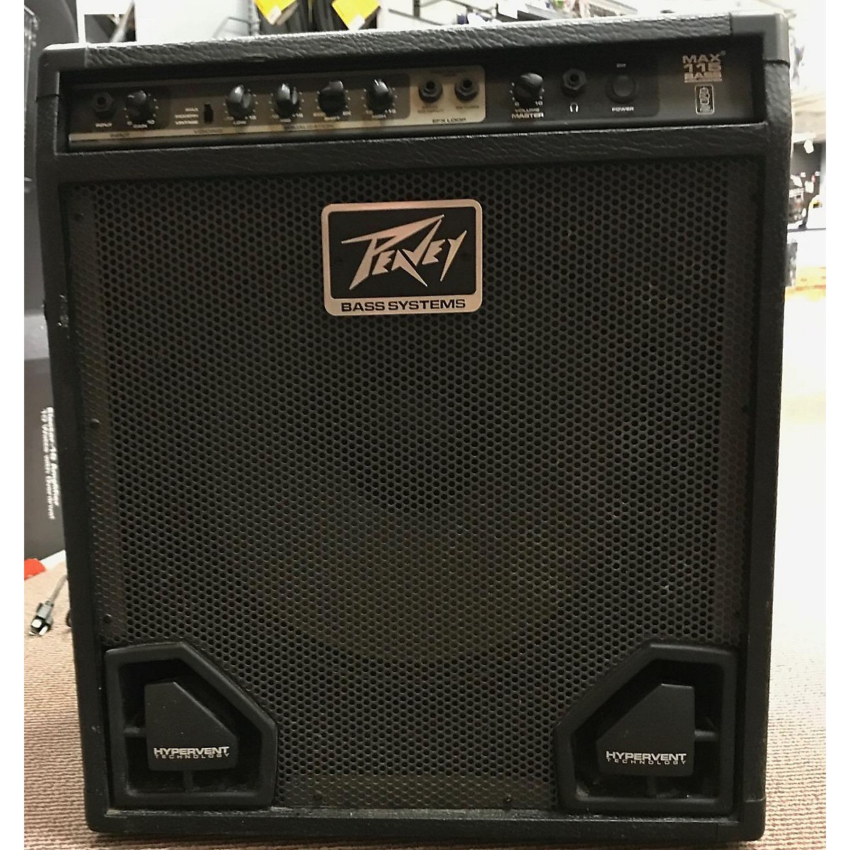 Used Peavey Max 115 II 1x15 300W Bass Combo Amp Guitar Center