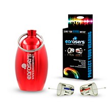 Earasers Medium Musicians Plugs and Carrying Case Bundle