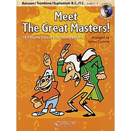 Curnow Music Meet the Great Masters! (Trombone - Grade 1-2) Concert Band Level 1-2