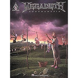Hal Leonard Megadeth Youthanasia Guitar Tab Songbook