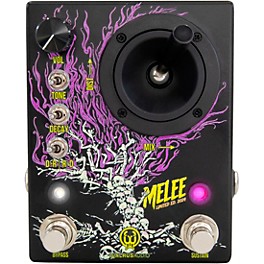 Walrus Audio Melee Wall of Noise Halloween Edition 2024 Reverb and Distortion Effects Pedal