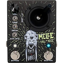 Walrus Audio Melee Wall of Noise Reverb and Distortion Effects Pedal - Onyx Edition