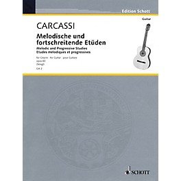 Schott Melodic and Progressive Etudes, Op. 60 (Guitar Solo) Schott Series