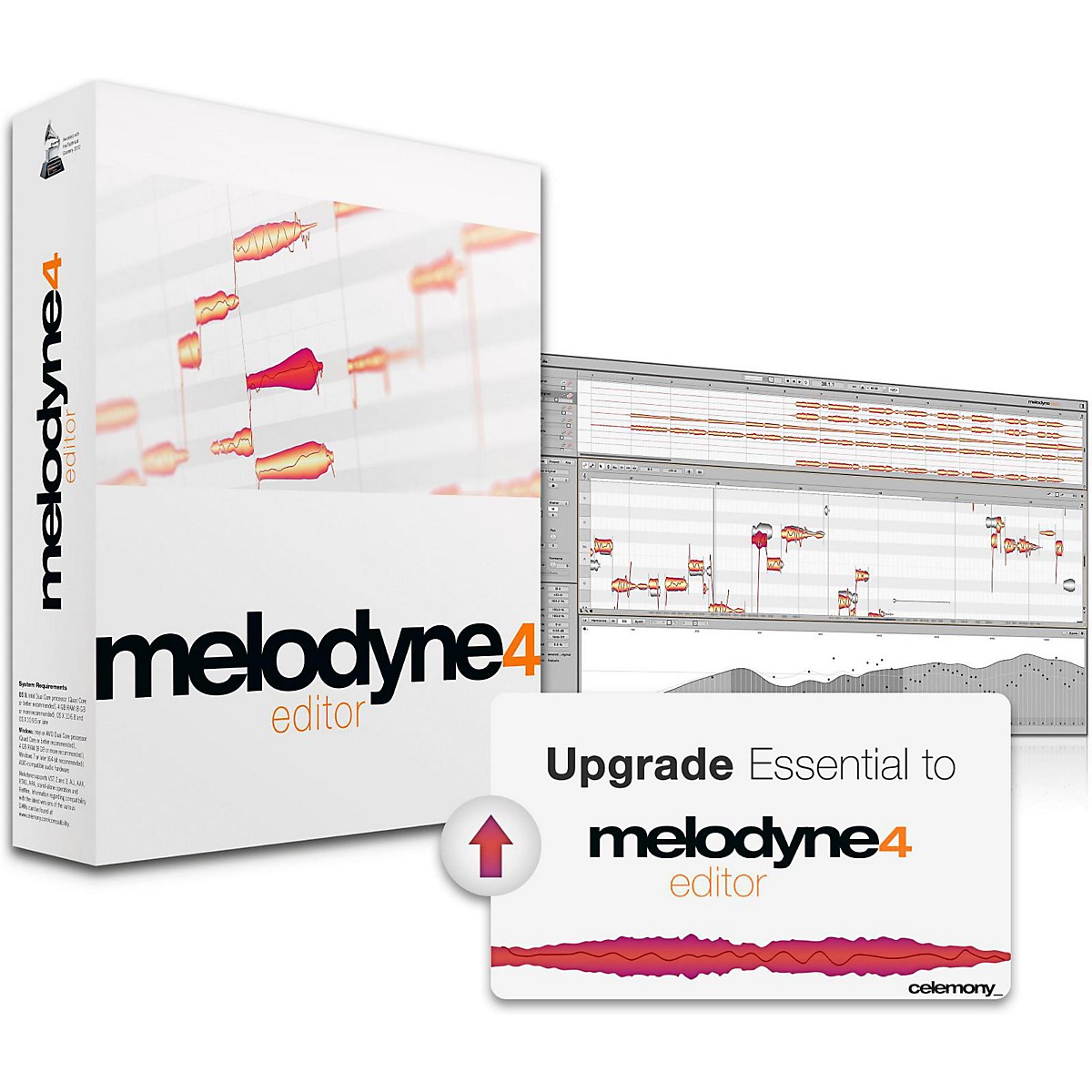 what comes with celemony melodyne 4 essential