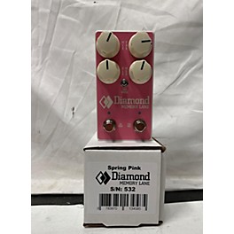 Used DIAMOND PEDALS Memory Lane Spring Pink Effect Pedal