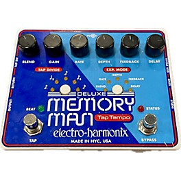 Used Electro-Harmonix Memory Man TAP TEMPO Effect Pedal