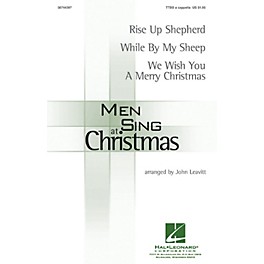 Hal Leonard Men Sing at Christmas TTBB A Cappella arranged by John Leavitt
