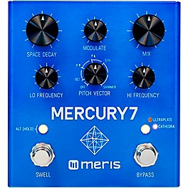 Open Box Meris Mercury7 Reverb Effects Pedal