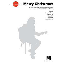 Hal Leonard Merry Christmas Beginning Solo Guitar Series Softcover Performed by Various