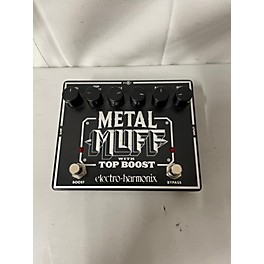 Used Electro-Harmonix Metal Muff Distortion With Top Boost Effect Pedal