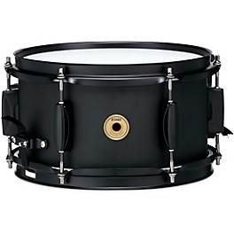 Open Box TAMA Metalworks Steel Snare Drum with Matte Black Shell Hardware