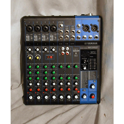 Used Yamaha Mg10xu Unpowered Mixer Guitar Center