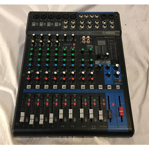 Used Yamaha Mg12xu Unpowered Mixer Guitar Center