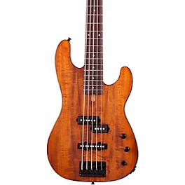 Blemished Schecter Guitar Research Michael Anthony MA-5 KOA 5-String Electric Bass Level 2 Natural 194744732454