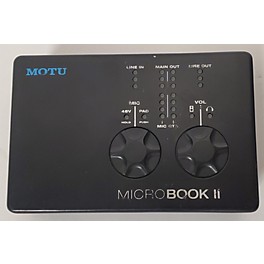 Used MOTU Micro Book II Audio Interface