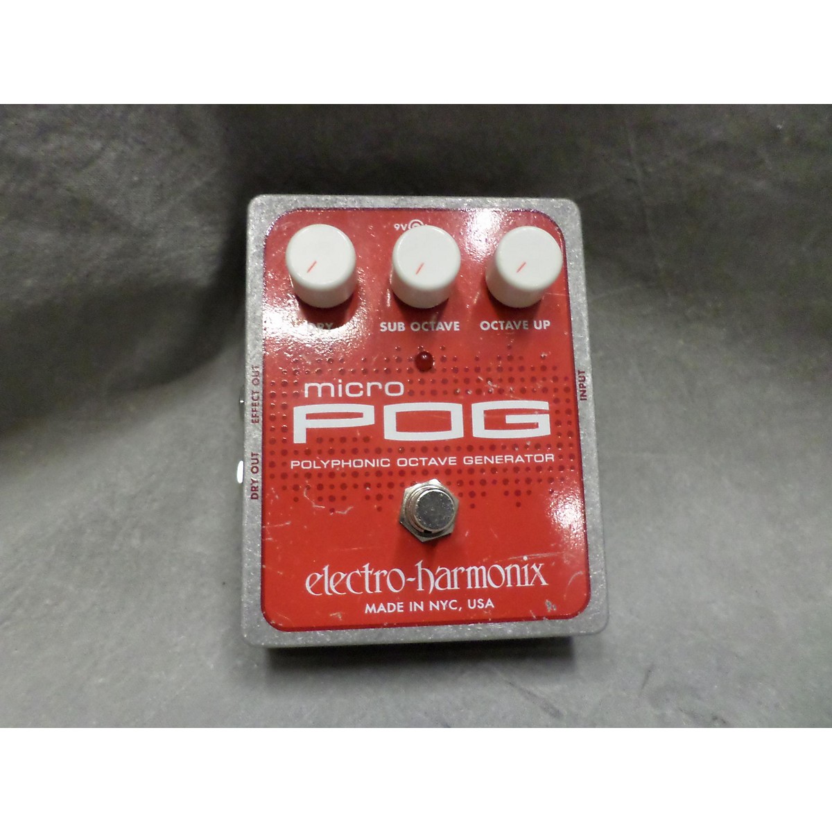 Used ElectroHarmonix Micro Pog Polyphonic Octave Generator Effect