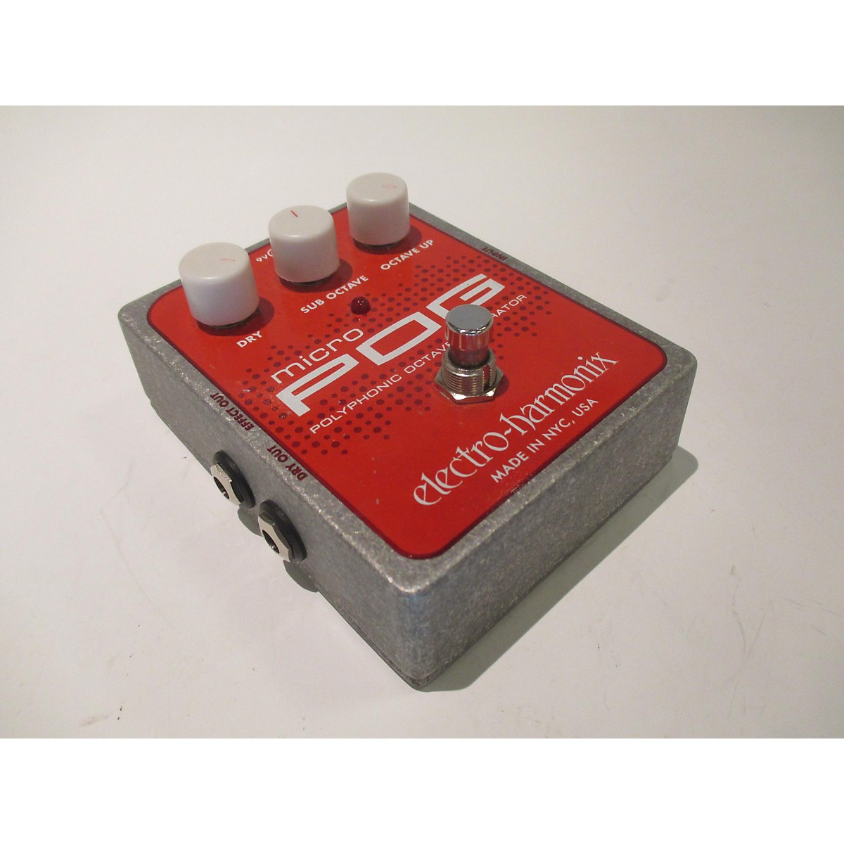 Used ElectroHarmonix Micro Pog Polyphonic Octave Generator Effect