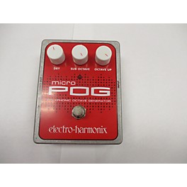 Used Electro-Harmonix Micro Pog Polyphonic Octave Generator Effect Pedal