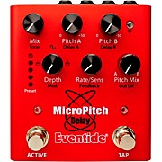 MicroPitch Delay Effects Pedal Red