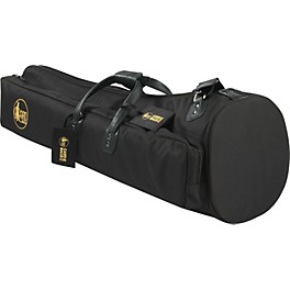 Gard Mid-Suspension 9" Bell Bass Trombone Gig Bag 23-MSK Black Synthetic w/ Leather Trim