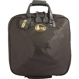 Gard Mid-Suspension Detachable Bell French Horn Gig Bag 42-MSK Black Synthetic w/ Leather Trim