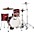 Pearl Midtown 4-Piece Complete Drum Set Matte Red