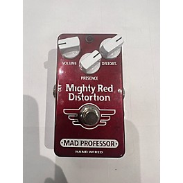 Used Mad Professor Mighty Red Distortion HAND WIRED Effect Pedal