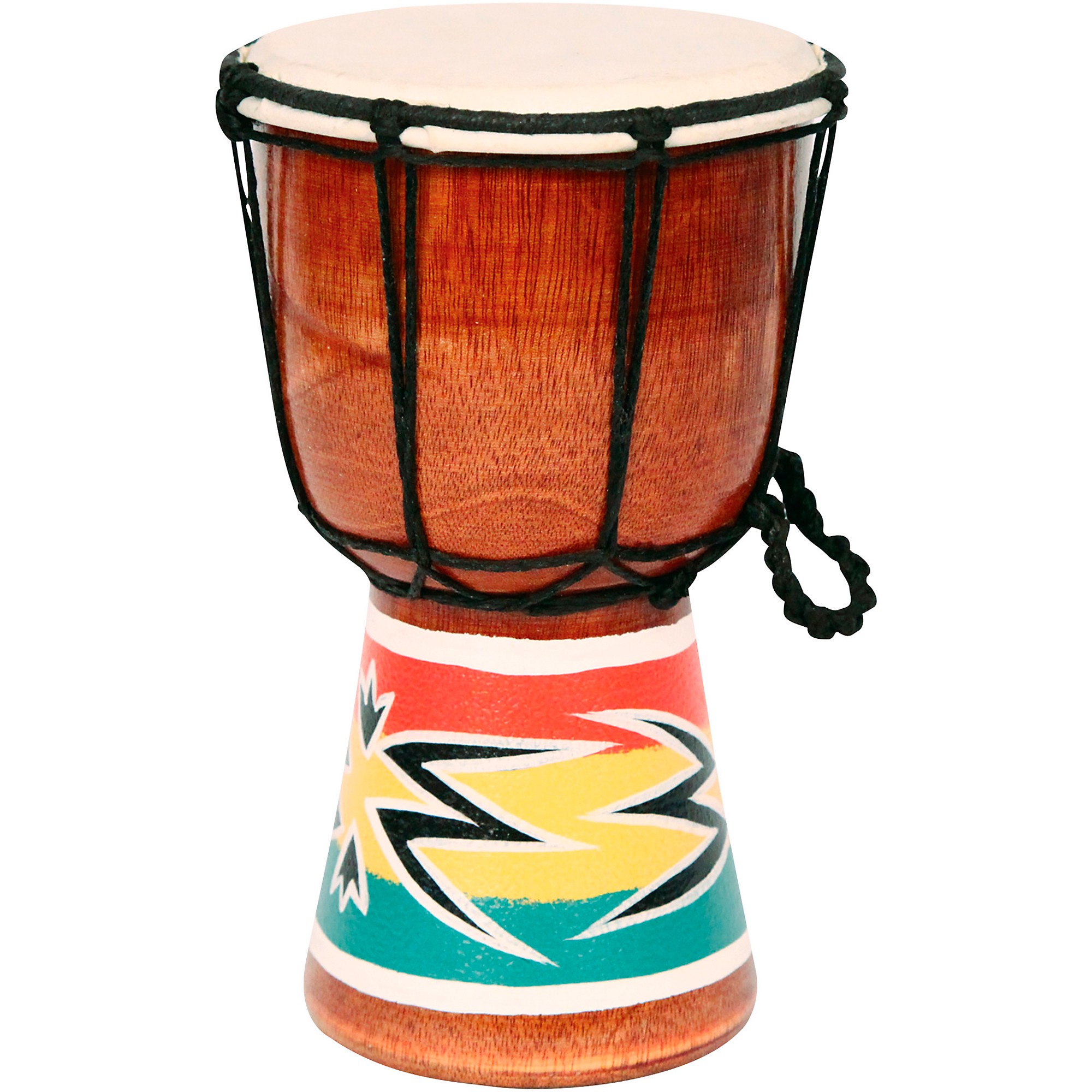 X8 Drums Mini Djembe Red Green Yellow Guitar Center
